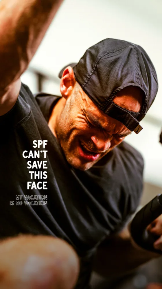 Campaign ad: SPF can&rsquo;t save this face